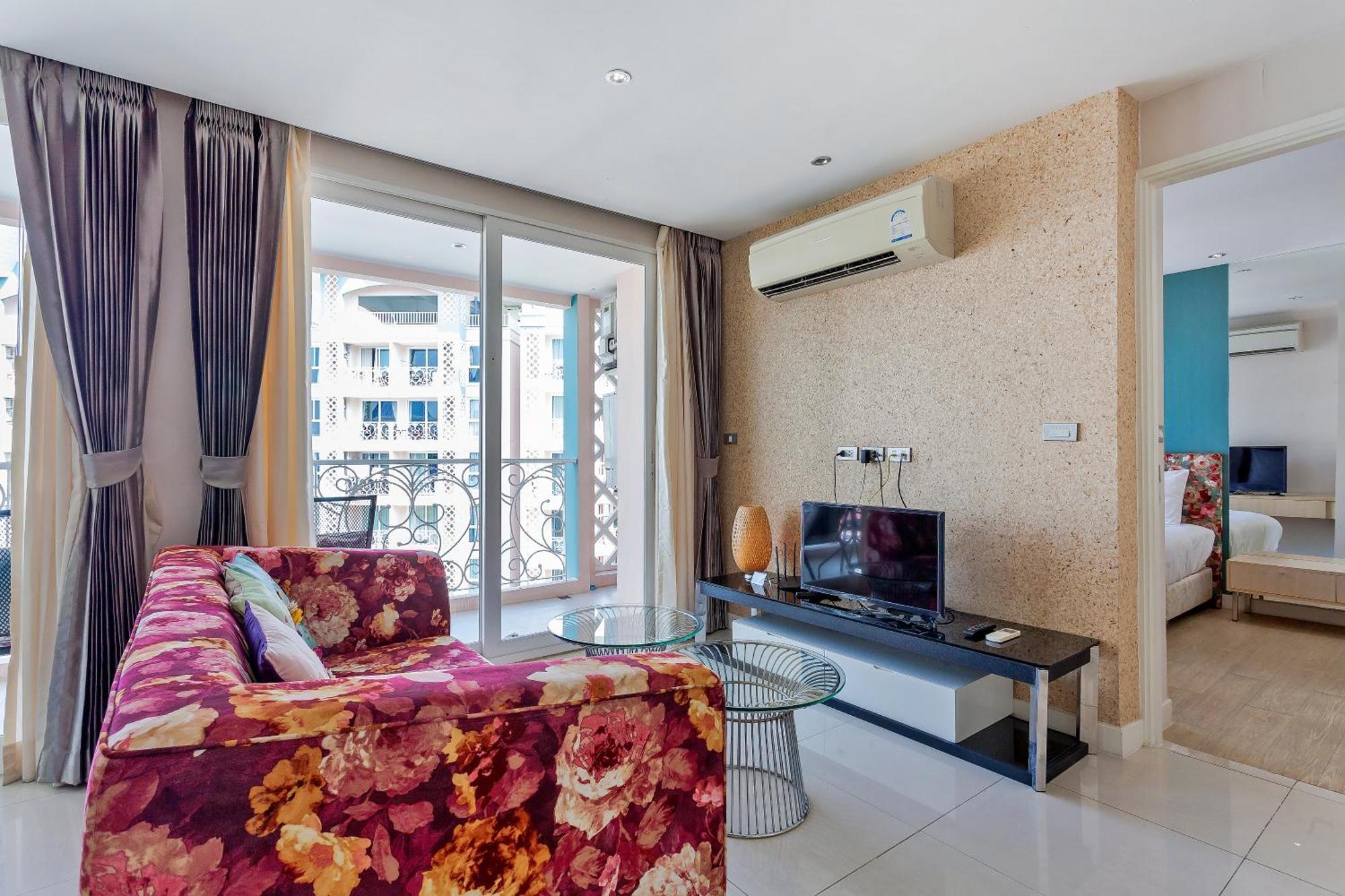 Grande Carribean - Seaview - Jomtien -Free Taxi From The Airport Appartement Pattaya Kamer foto