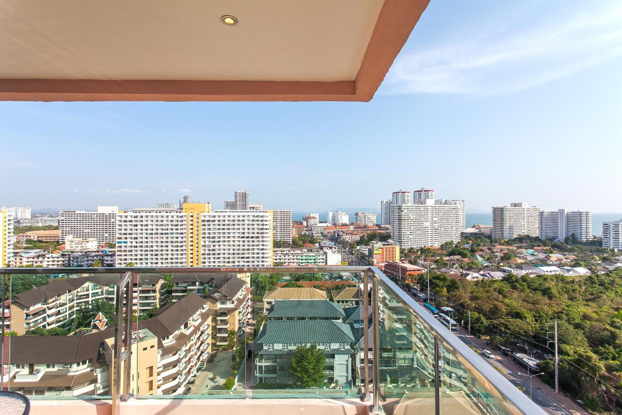 Grande Carribean - Seaview - Jomtien -Free Taxi From The Airport Appartement Pattaya Kamer foto