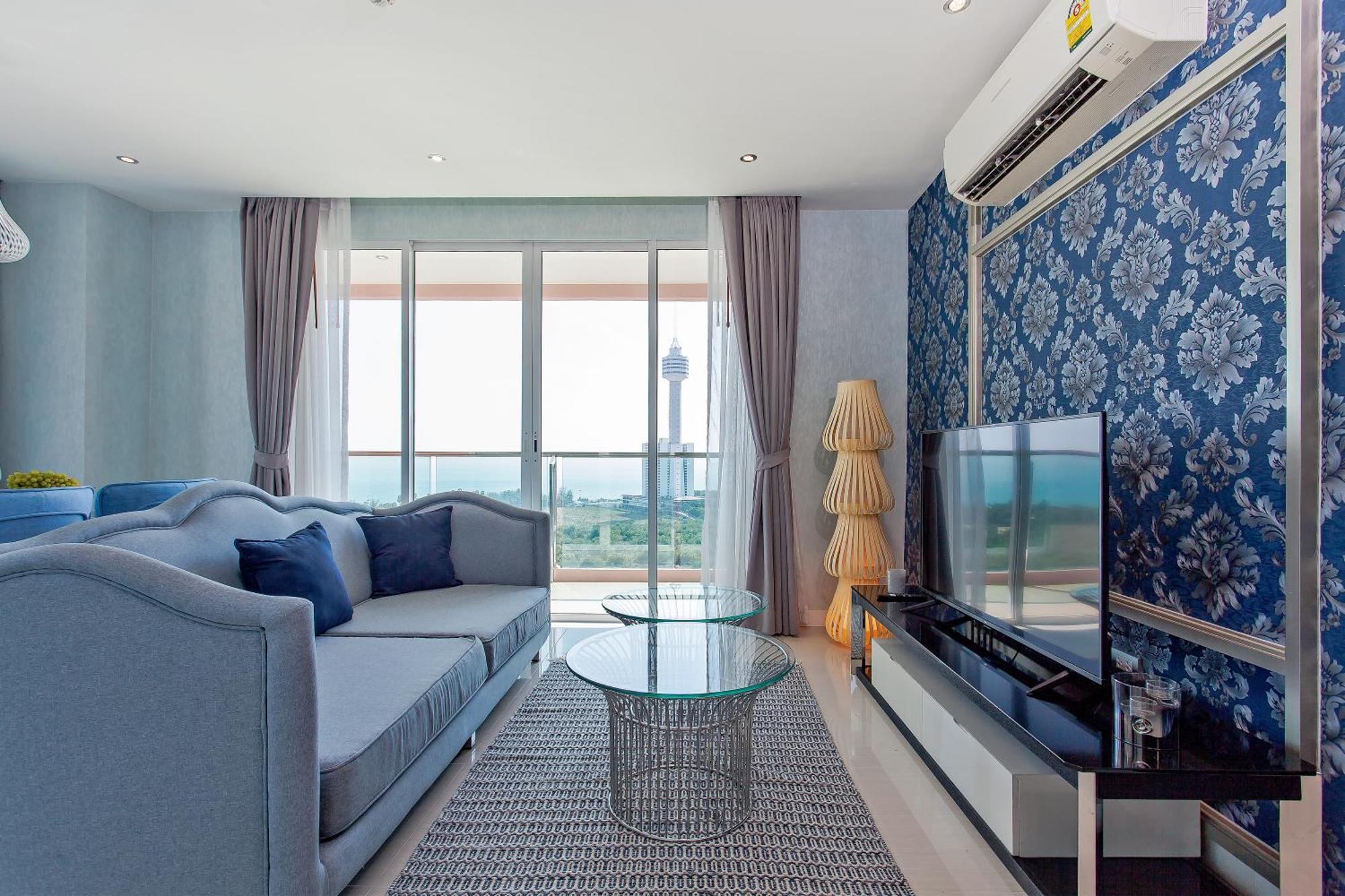 Grande Carribean - Seaview - Jomtien -Free Taxi From The Airport Appartement Pattaya Kamer foto