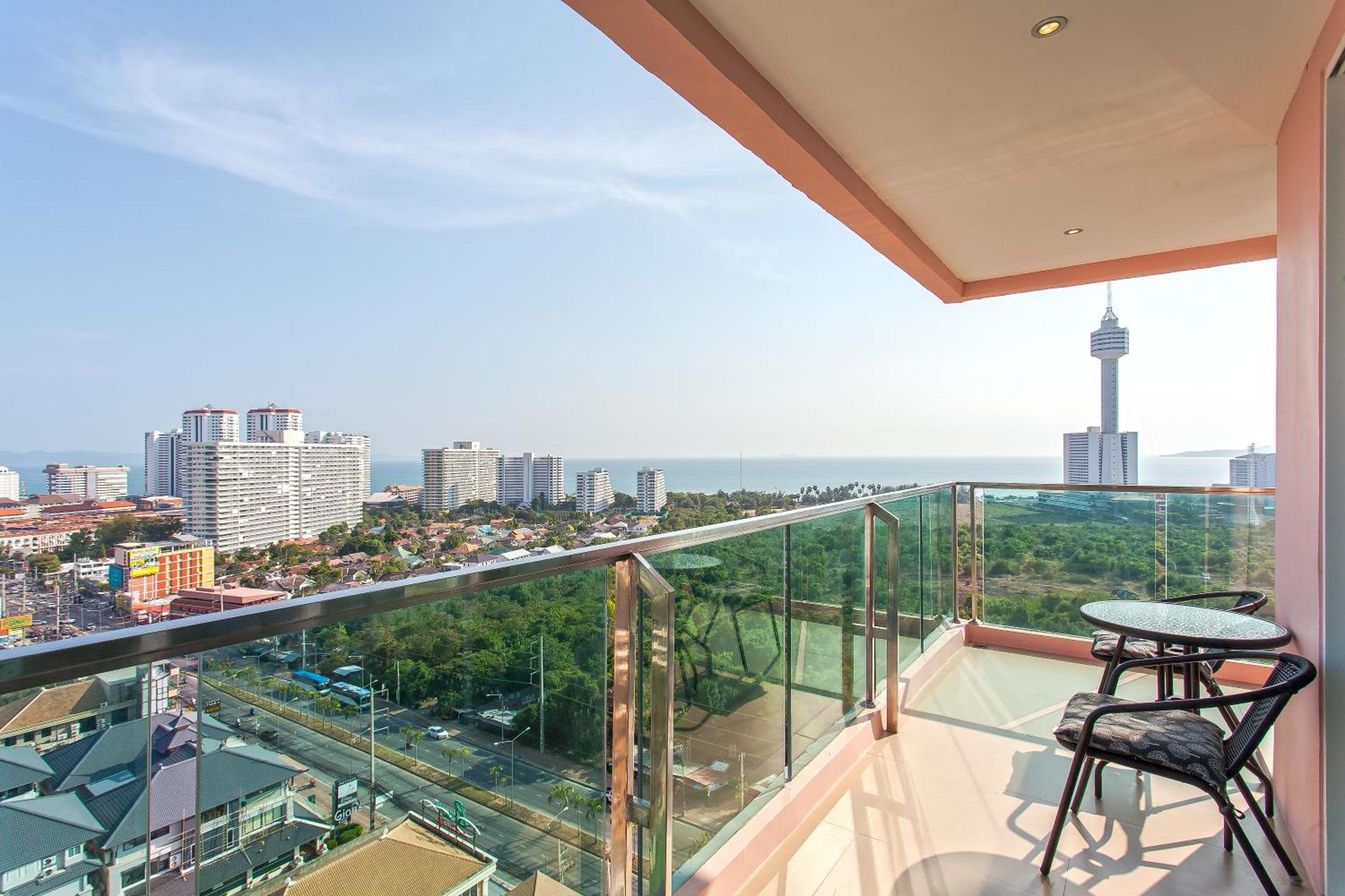 Grande Carribean - Seaview - Jomtien -Free Taxi From The Airport Appartement Pattaya Kamer foto