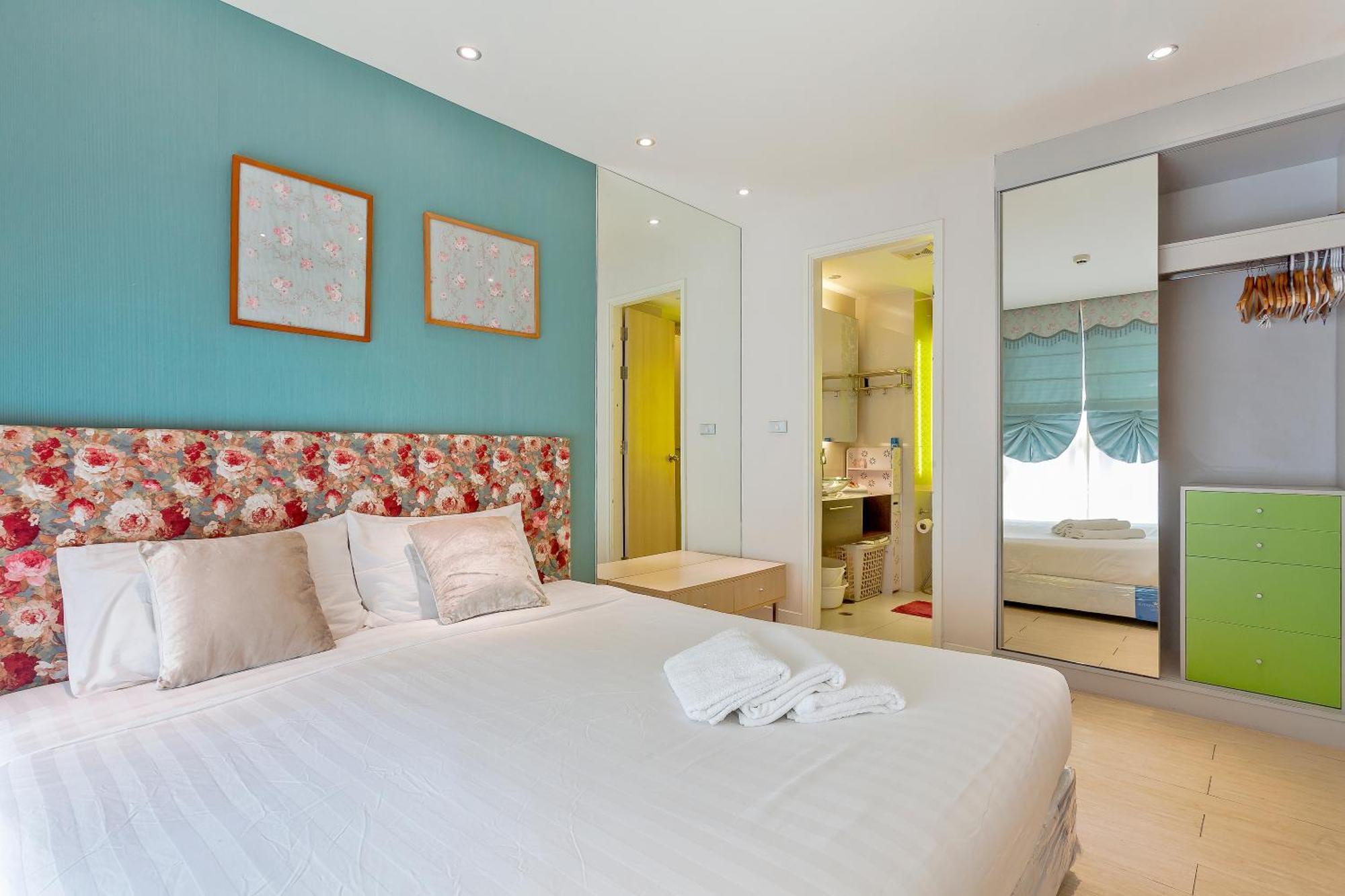 Grande Carribean - Seaview - Jomtien -Free Taxi From The Airport Appartement Pattaya Kamer foto